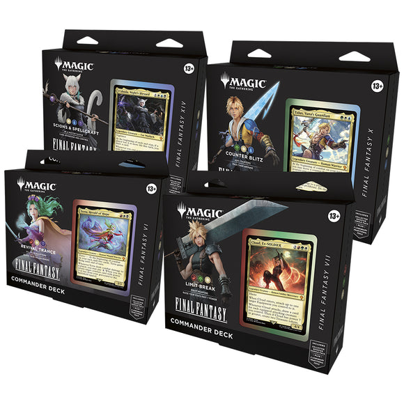 MTG: Universes Beyond: Final Fantasy Commander Deck Set **PREORDER