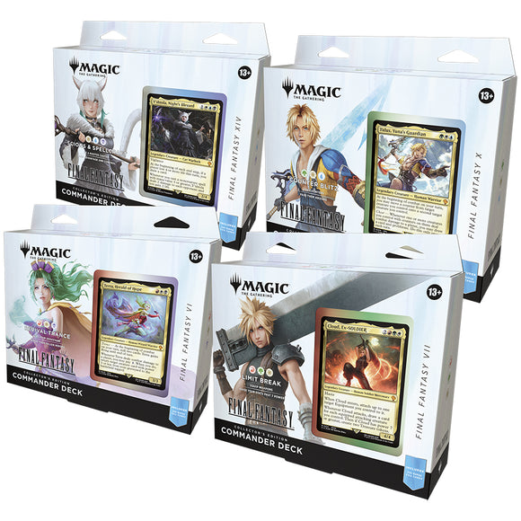 MTG: Universes Beyond: Final Fantasy Collector Commander Deck Set **PREORDER