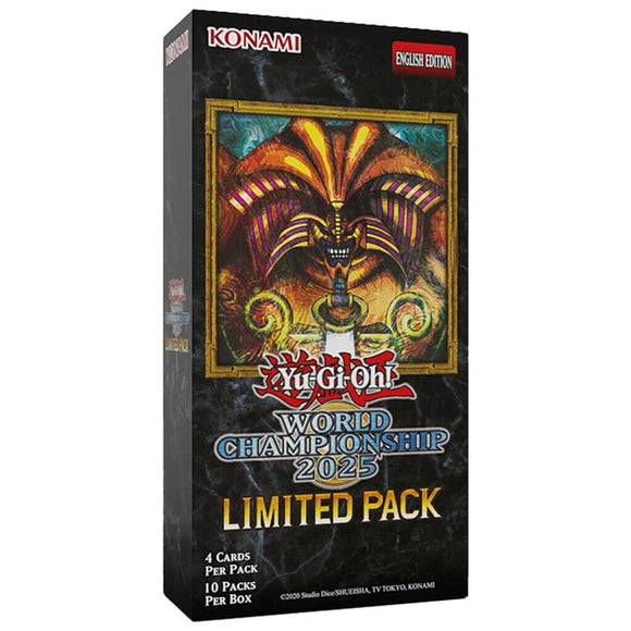 Yugioh Limited Pack World Championship 2025 Box