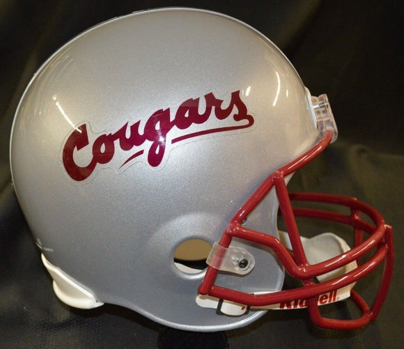 WSU Washington State Cougars Full Size Replica Helmet Retro Script Unsigned