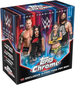 WWE DVDBOX コレクション 8枚セット箱付 2026 Topps Chrome WWE Mega Box **Preorder – Northwest Sportscards