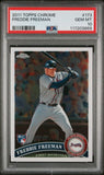 2011 Topps Chrome #173 Freddie Freeman PSA 10