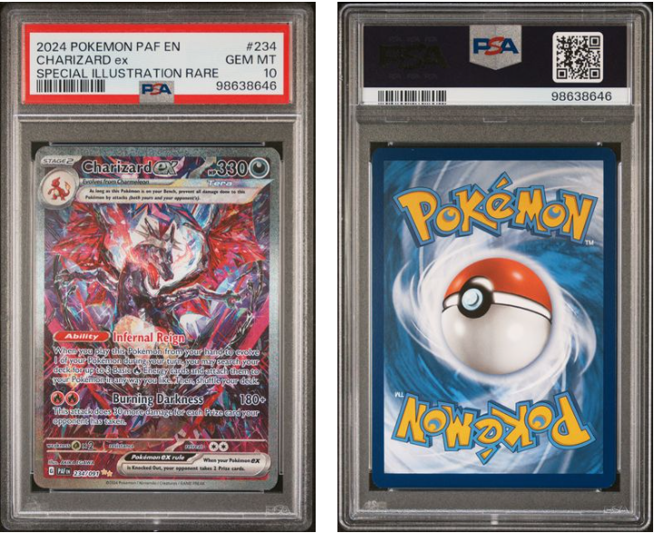 PSA 10 Gem Mint Charizard VSTAR Star Birth 118/100 Alt Art