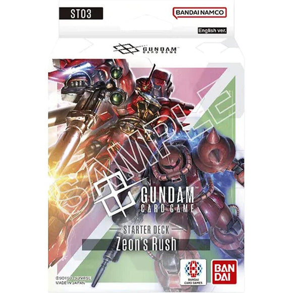 Gundam Starter Deck: Zeon's Rush (ST03)