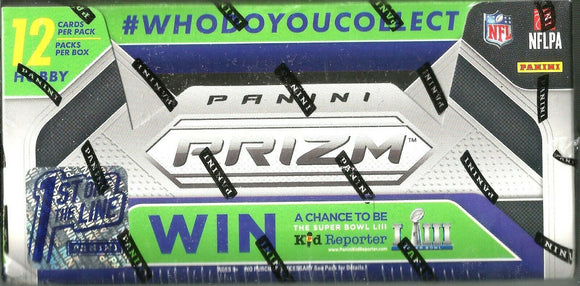 2018 Panini Prizm Football 1st Off the Line FOTL Hobby Box
