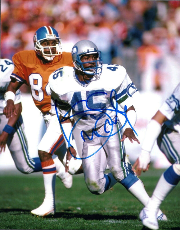 Kenny Easley Seattle Seahawks Signed 8x10 Photo #1