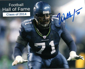 Walter Jones Seattle Seahawks Signed 8x10 Photo #1