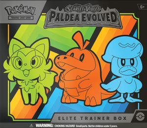 Pokemon Paldea Evolved Elite Trainer Box **LIVE**
