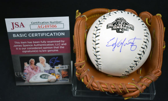 Edgar Martinez Autographed 2003 All Star Baseball JSA/COA