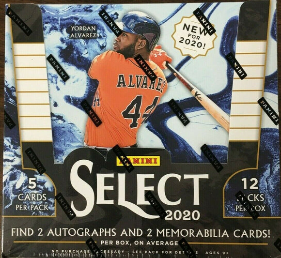 2020 Panini Select Baseball Hobby Box