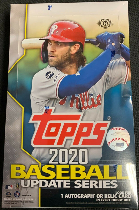 2020 Topps Update Series Baseball Hobby Box