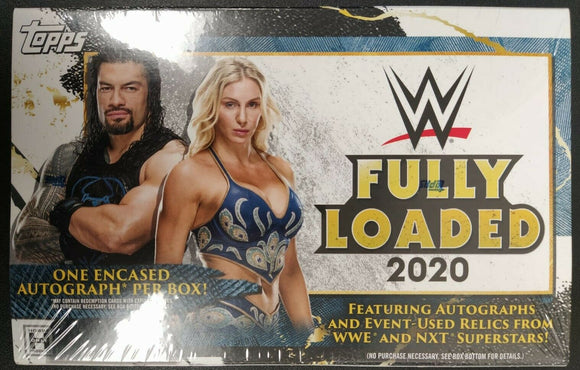 2020 Topps WWE Fully Loaded Hobby Box