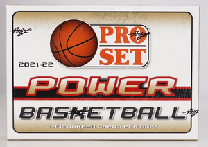 2021-22 Leaf Power Basketball Hobby Box w/ 7 Autos