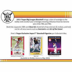 2021 Topps Big League Baseball Hobby Box