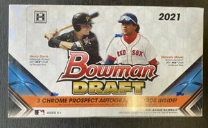 2021 Bowman Draft Baseball Jumbo HTA Hobby Box
