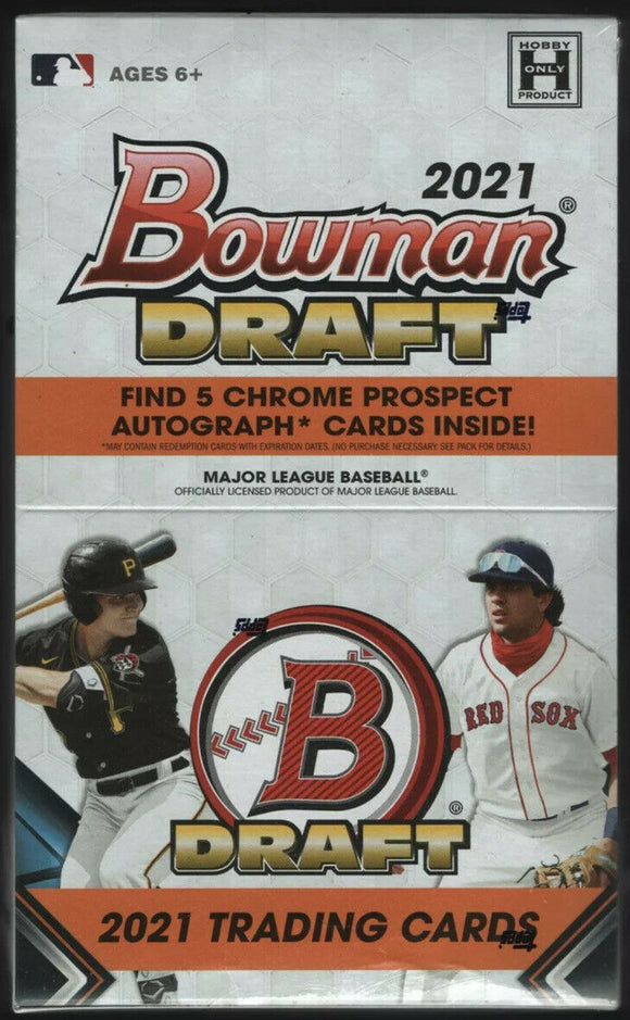 2021 Bowman Draft Baseball Super Jumbo Hobby Box