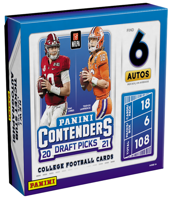 2021 Panini Contenders Draft Picks Football Hobby Box