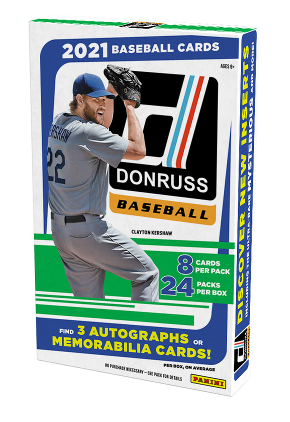 2021 Donruss Baseball Hobby Box