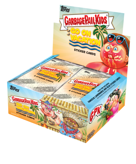 2021 Topps Garbage Pail Kids: GPK Goes On Vacation Hobby Box