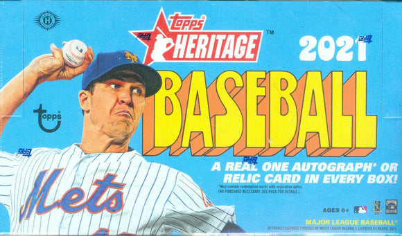 2021 Topps Heritage Baseball Hobby Box Northwest Sportscards 2021 Topps Heritage Baseball Hobby Box Northwest Sportscards