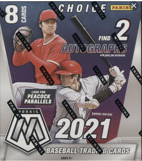 2021 Panini Mosaic Baseball CHOICE Box