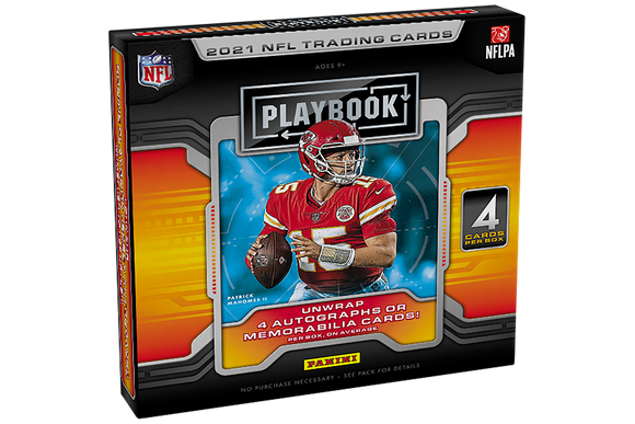 2021 Panini Playbook NFL Football Hobby Box