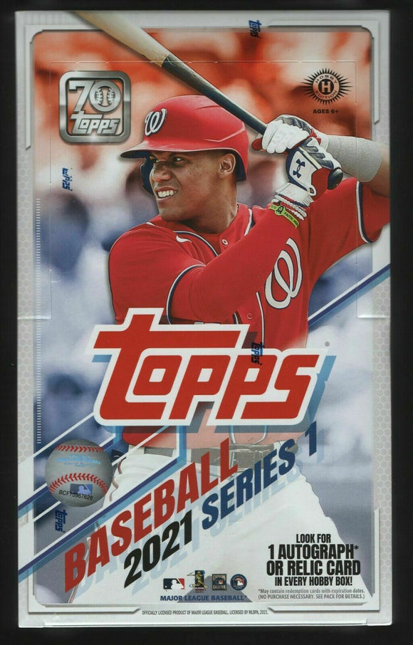 2021 Topps Series One 1 Baseball Hobby Box