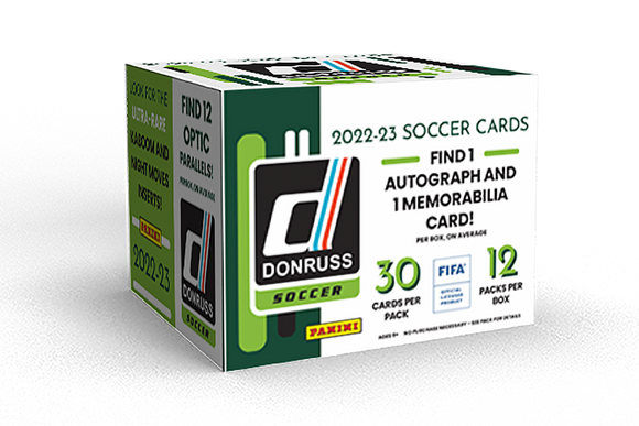 2022-23 Donruss Soccer Hobby Box