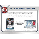 2022 Bowman Baseball Hobby Box