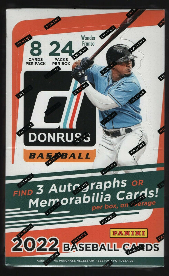 2022 Donruss Baseball Hobby Box