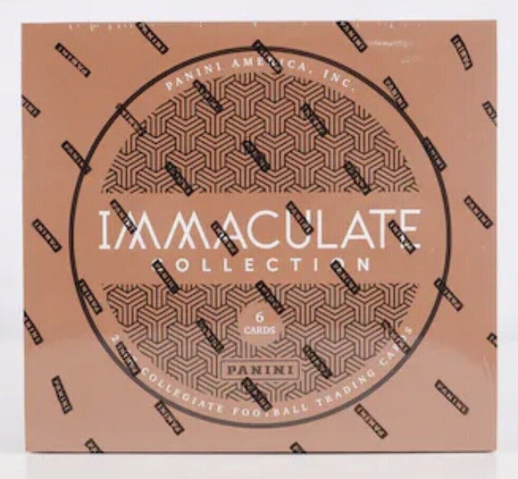 2022 Panini Immaculate Collegiate Football Hobby Box