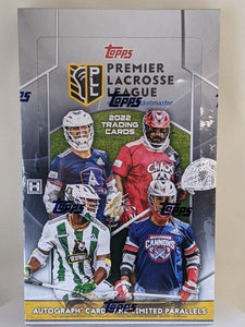 2022 Topps Premier Lacrosse League Hobby Box