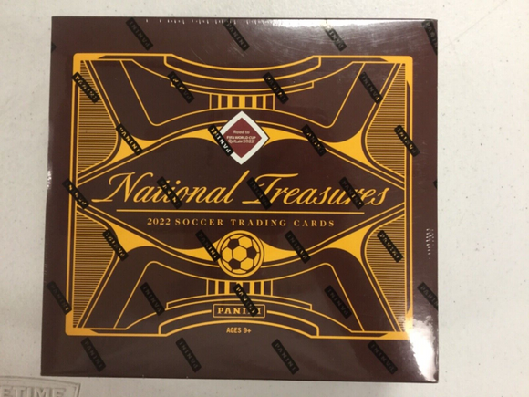 2022 Panini National Treasures FIFA World Cup Soccer Hobby Box