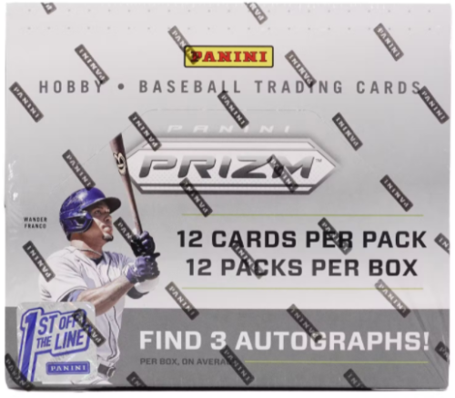 2022 Panini Prizm Baseball Hobby First Off The Line FOTL Box