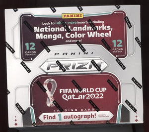 2022 Panini Prizm FIFA World Cup Soccer Hobby Box