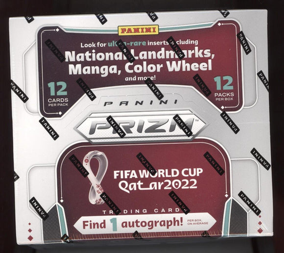 2022 Panini Prizm FIFA World Cup Soccer Hobby Box