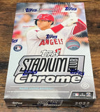 2022 Topps Stadium Club Chrome Baseball Hobby Box