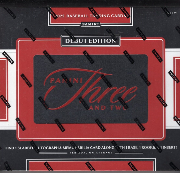 2022 Panini Three and Two Baseball Hobby Box