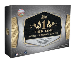 2022 Topps Tier One Baseball Hobby Box