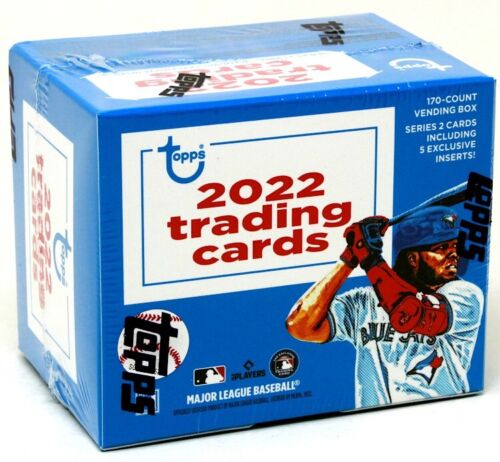 2022 Topps Series 2 Baseball Vending Box 165 cards + 5 Fresh Faces Inserts