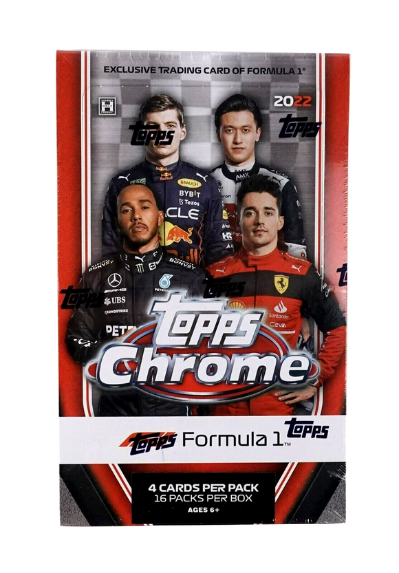 2022 Topps Formula One F1 1 Chrome Lite Box