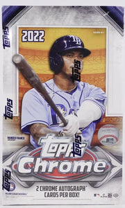 2022 Topps Chrome Baseball Hobby Box
