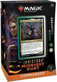 Magic the Gathering: Innistrad Midnight Hunt Coven Counters  Commander Deck