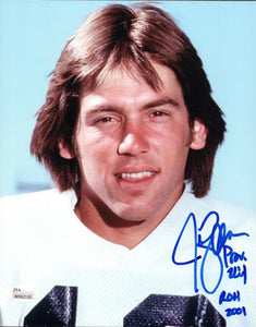 Jim Zorn Seahawks Signed 8x10 Photo #2