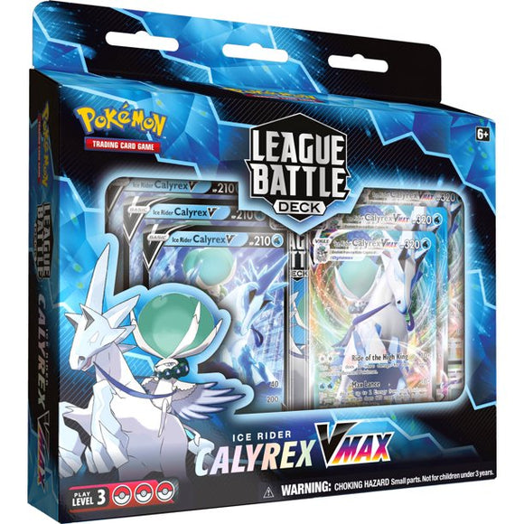 Pokemon Ice Rider Calyrex Vmax League Battle Deck