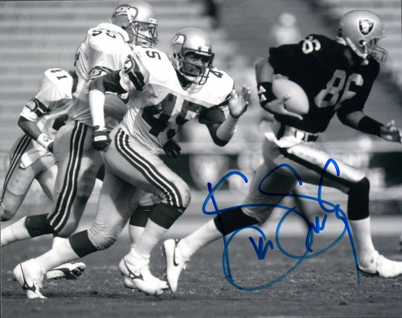 Kenny Easley Seattle Seahawks Signed 8x10 Photo #4