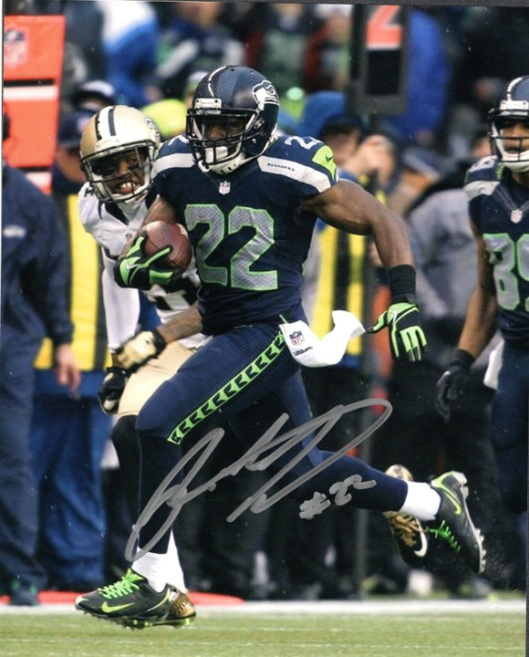 Robert Turbin Seattle Seahawks Signed 8x10 Photo #4