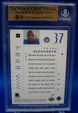 BGS 9.5 2000 SP Authentic #140 Shaun Alexander RC 677/1250 Seattle Seahawks #11274