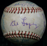 1959 Chicago White Sox Team Signed Baseball w/ JSA LOA