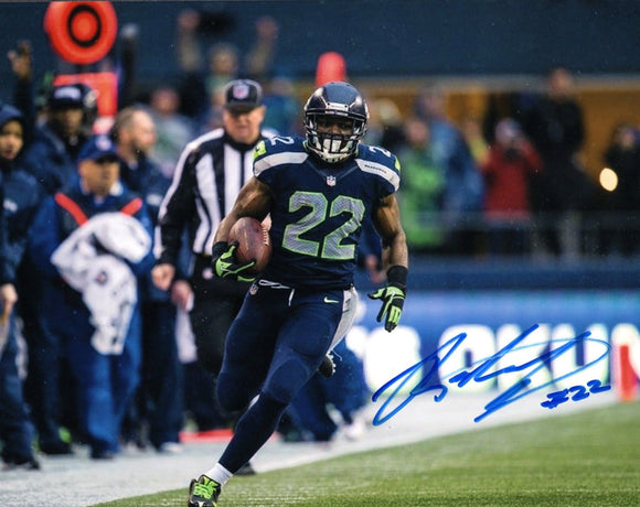 Robert Turbin Seattle Seahawks Signed 8x10 Photo #6